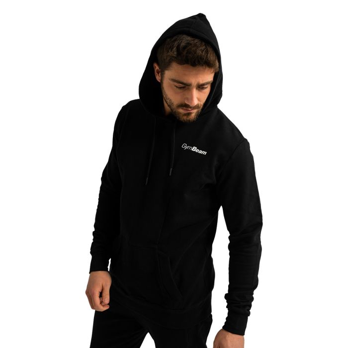 Limitless Hoodie in Black - GymBeam XXXL