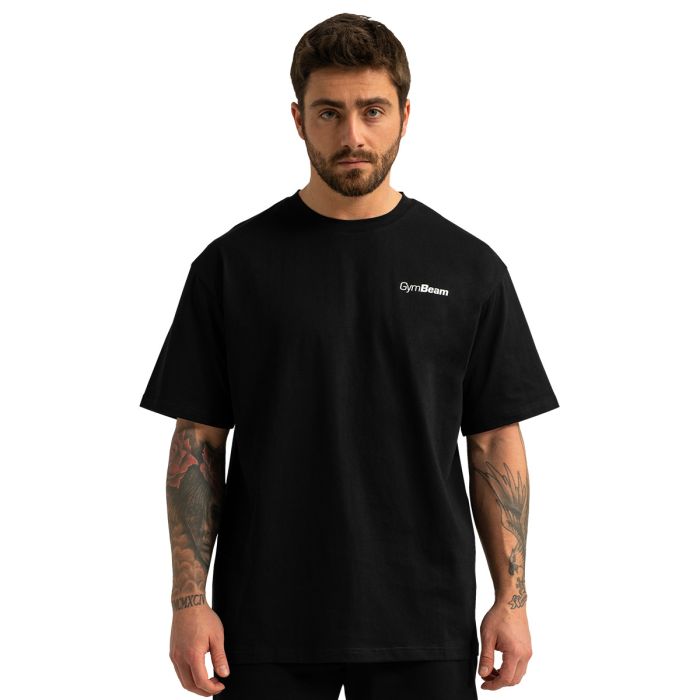 Oversized Limitless T-Shirt in Black - GymBeam XL
