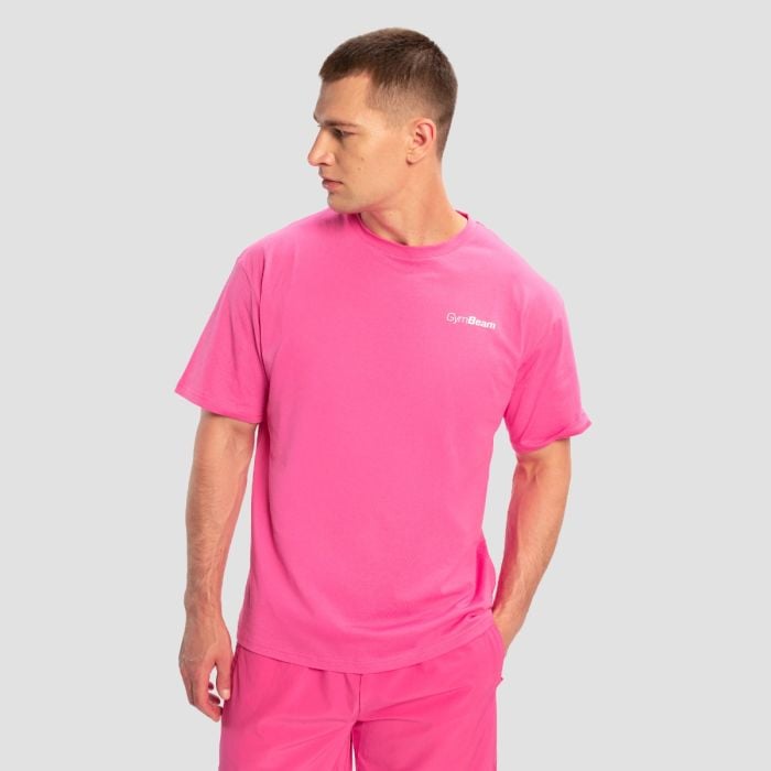 Oversized Limitless T-Shirt in Dragonfruit - GymBeam L