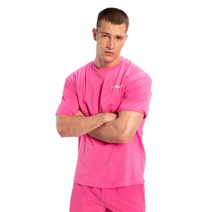 Oversized Limitless T-Shirt in Dragonfruit - GymBeam L