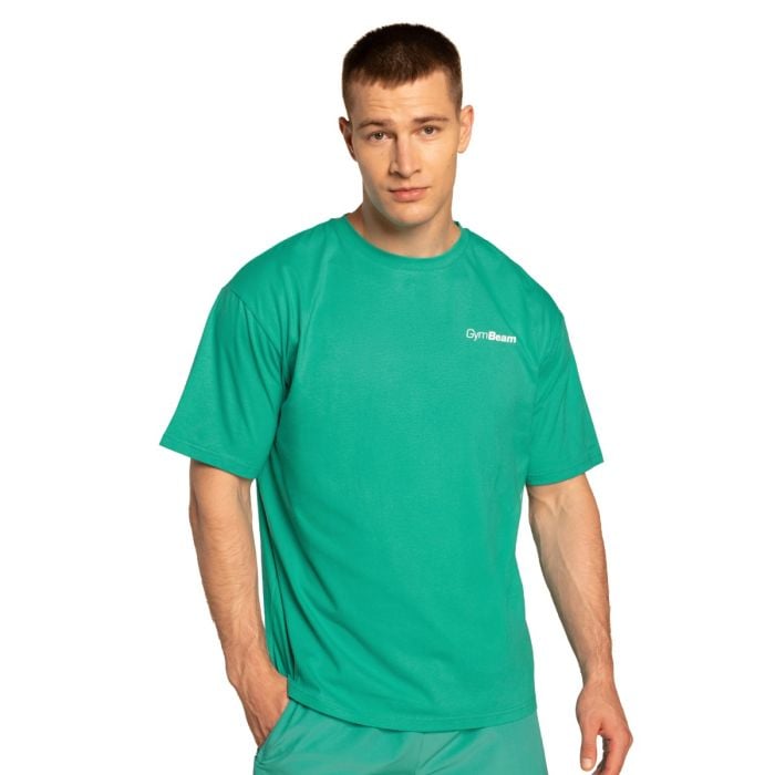 Limitless Oversized T-Shirt Lagoon - GymBeam XXL