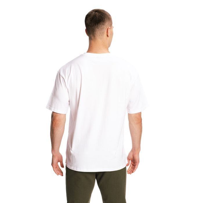 Oversized Limitless T-Shirt in White - GymBeam L