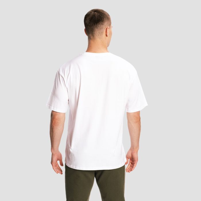 Oversized Limitless T-Shirt in White - GymBeam L