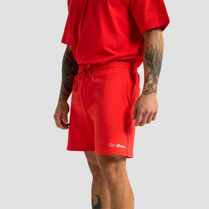 Limitless Shorts in Hot Red - GymBeam XXXL