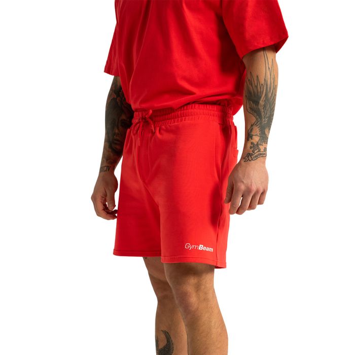 Limitless Shorts in Hot Red - GymBeam XXXL