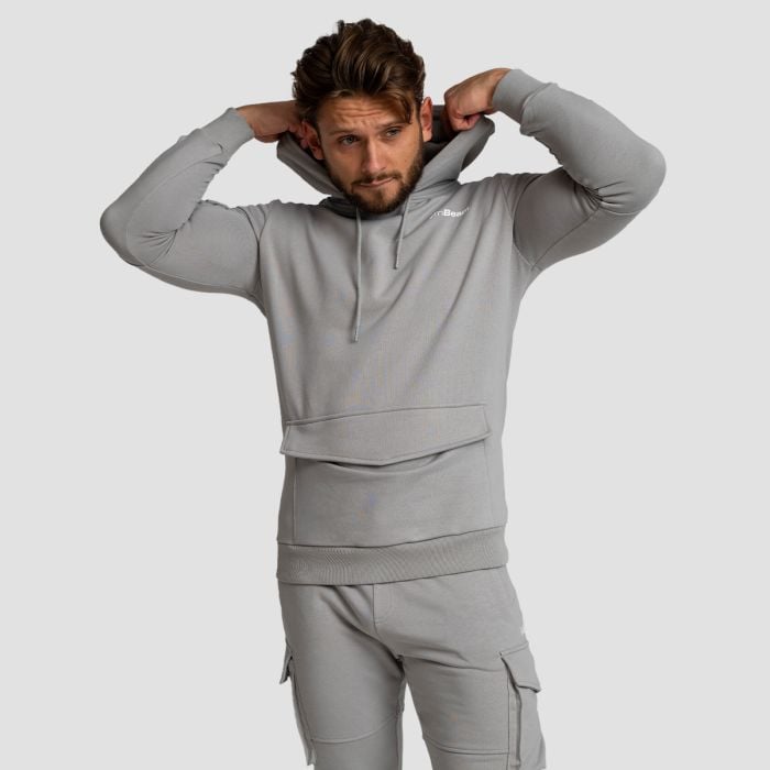 Men‘s TRN Hoodie Grey - GymBeam XXL