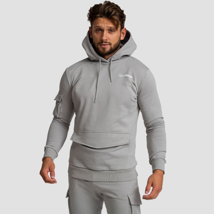 Men‘s TRN Hoodie Grey - GymBeam XXL