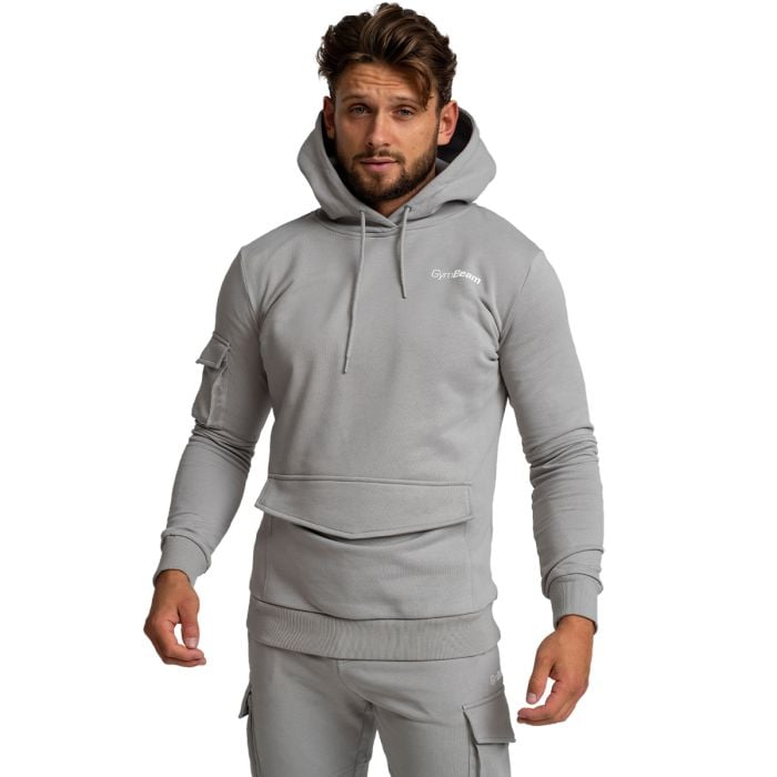 Men‘s TRN Hoodie Grey - GymBeam XXL