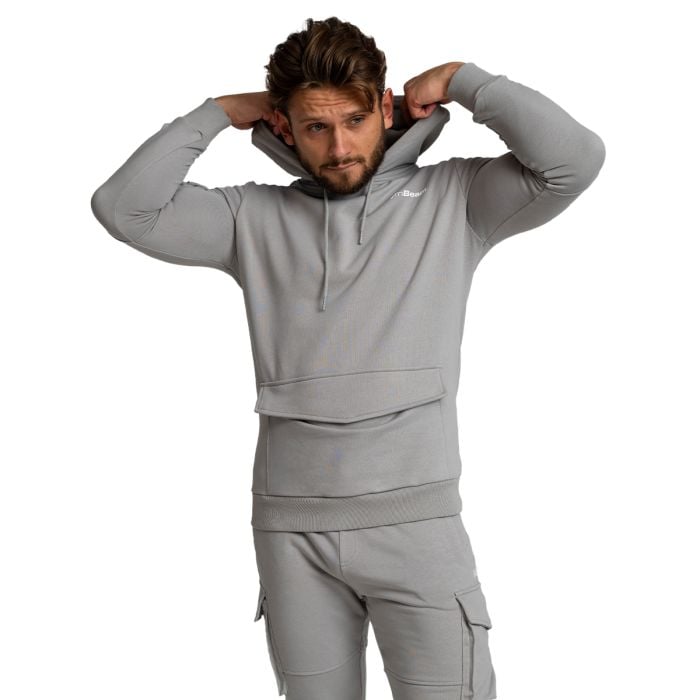 Men‘s TRN Hoodie Grey - GymBeam XXL
