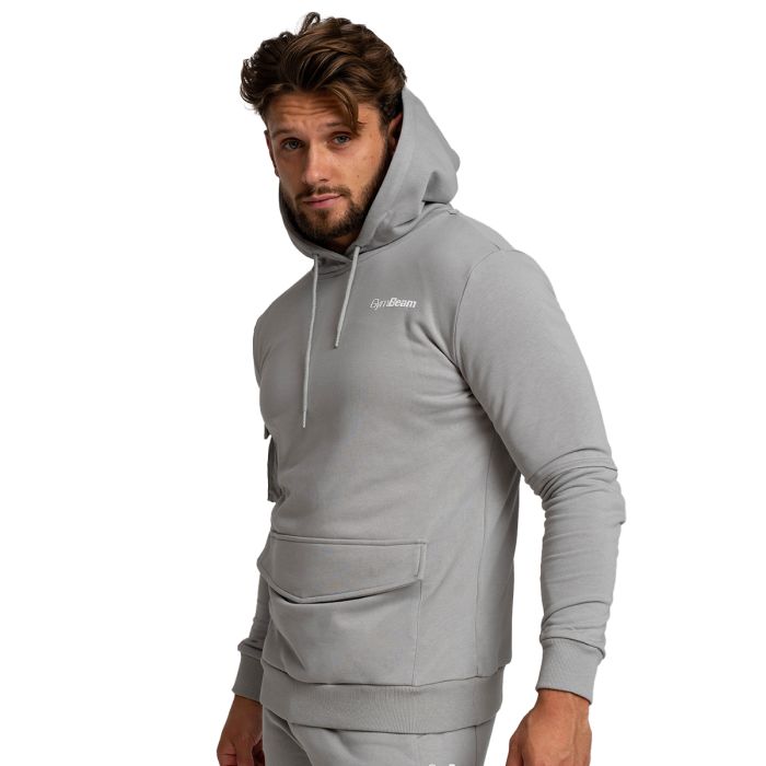 Men‘s TRN Hoodie Grey - GymBeam XXL