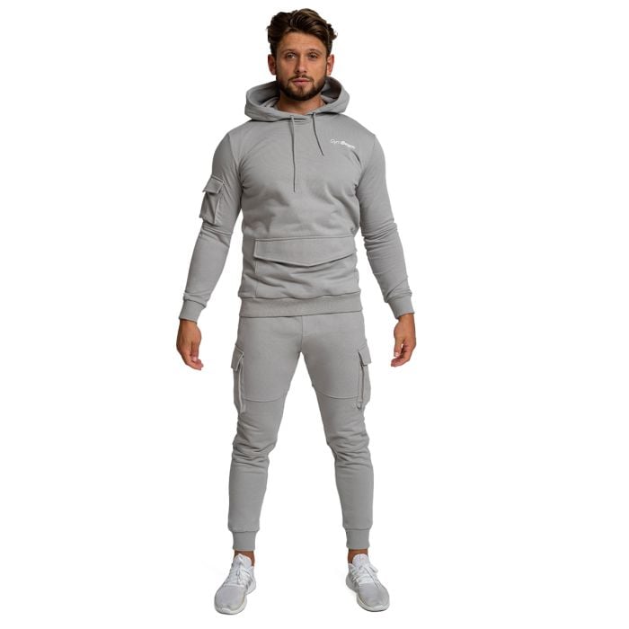 Men‘s TRN Hoodie Grey - GymBeam XXL