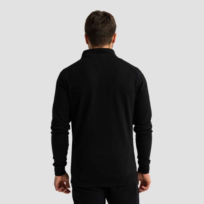 Limitless Sweatshirt mit Reißverschluss in Black – GymBeam XXXL