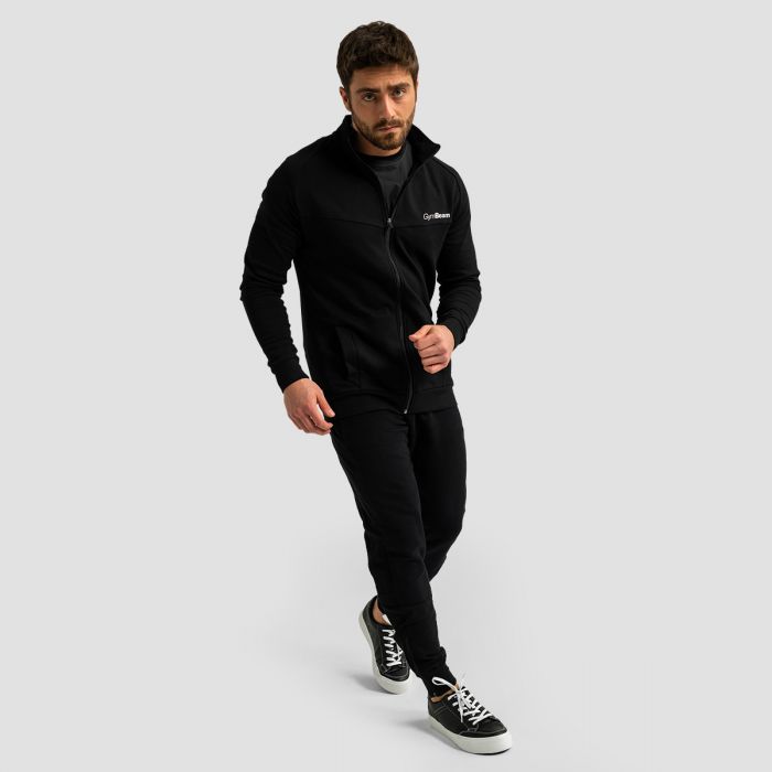 Limitless Sweatshirt mit Reißverschluss in Black – GymBeam XXXL