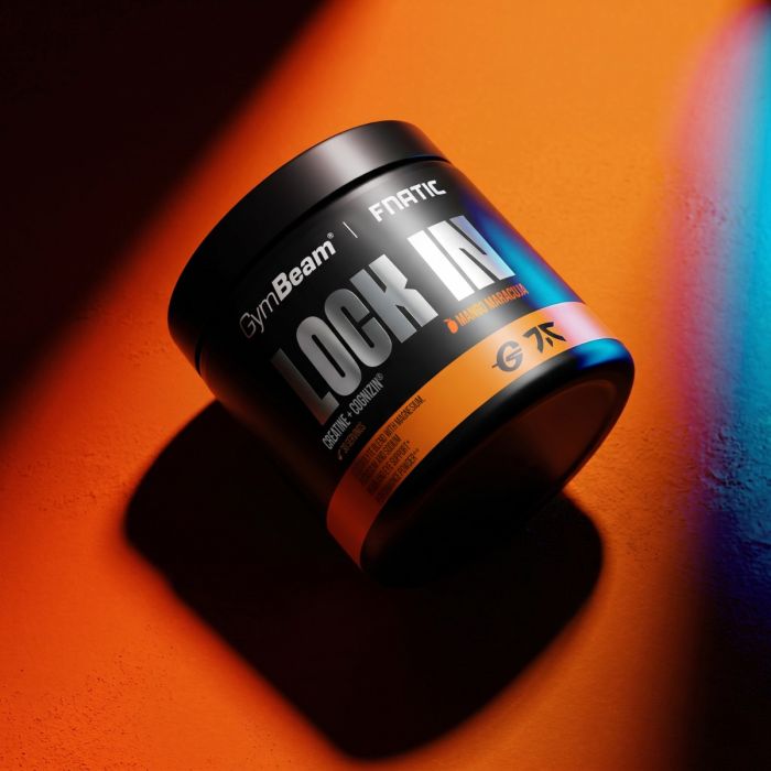 Nootropischer Gaming Komplex LOCK IN x Fnatic - GymBeam Mango Maracuja