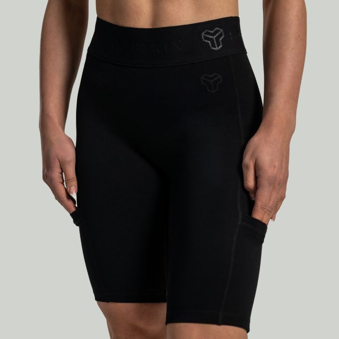 Lunar Biker Shorts Black - STRIX XL