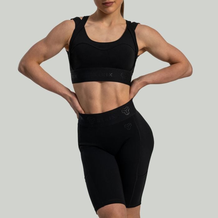 Lunar Biker Shorts Black - STRIX XL