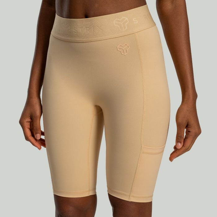 Lunar Biker Shorts Sandshell - STRIX L