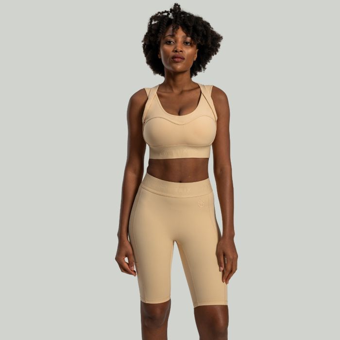 Lunar Biker Shorts Sandshell - STRIX L