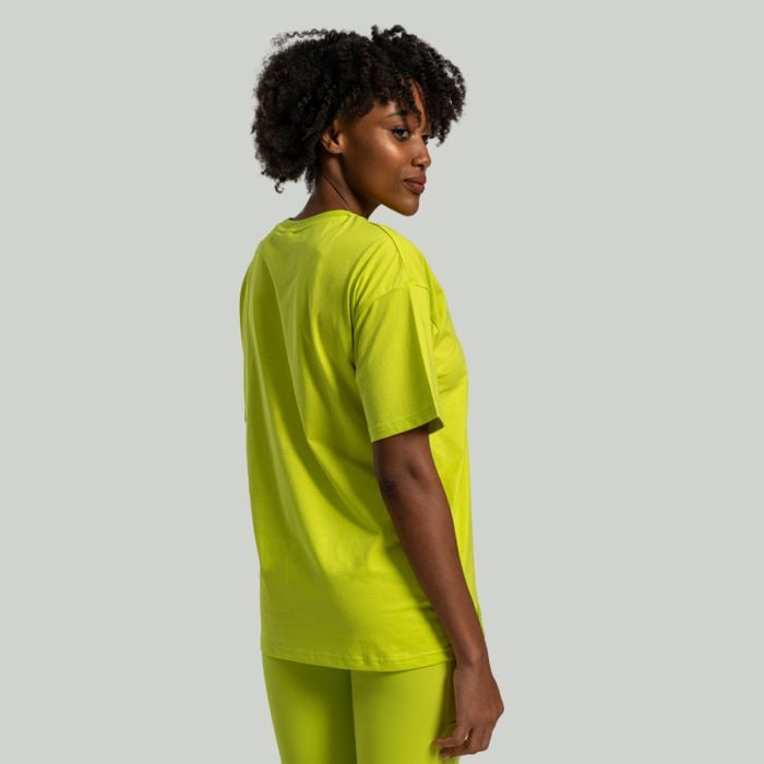 Oversized Lunar T-Shirt für Frauen in Chartreuse - STRIX S