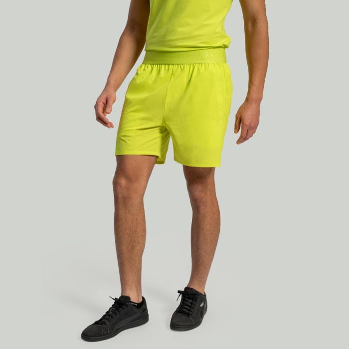 Lunar Shorts in Chartreuse - STRIX XL