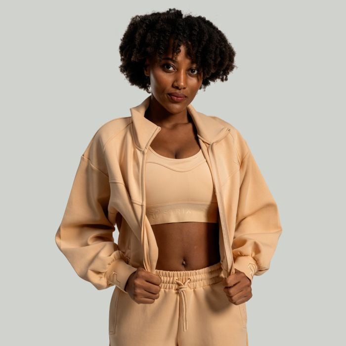 Lunar Zip-Up Jacke für Frauen Sandshell - STRIX XL