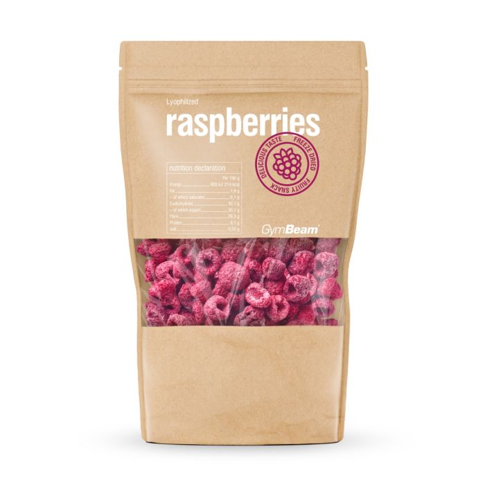 Gefriergetrocknete Erdbeeren - GymBeam 100 g