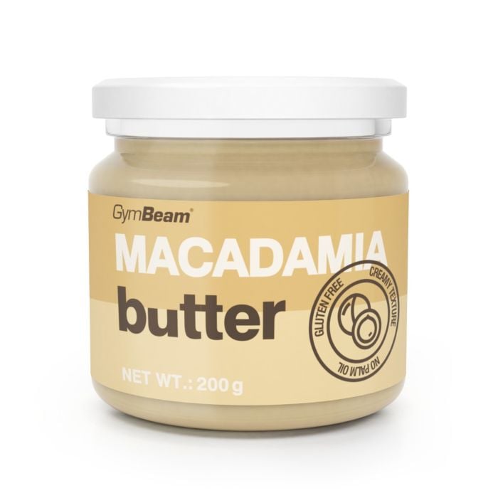 Macadamia Nussbutter - GymBeam 200 g