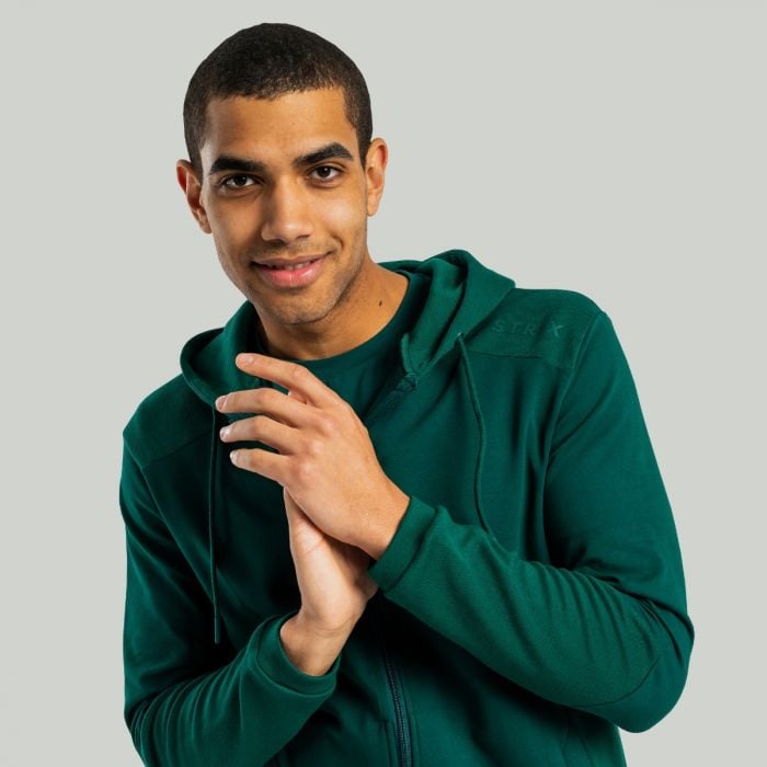 ALPHA Hoodie in Emerald - STRIX XXXL