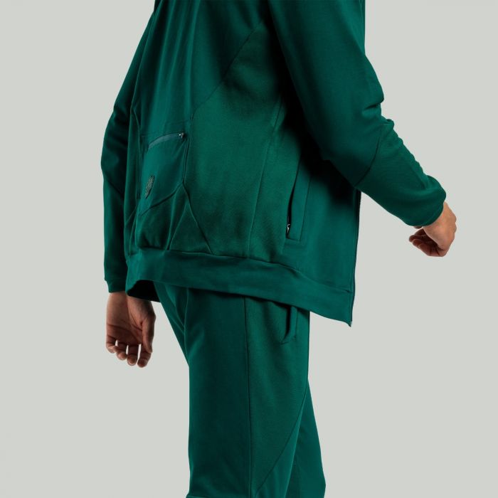ALPHA Hoodie in Emerald - STRIX XXXL