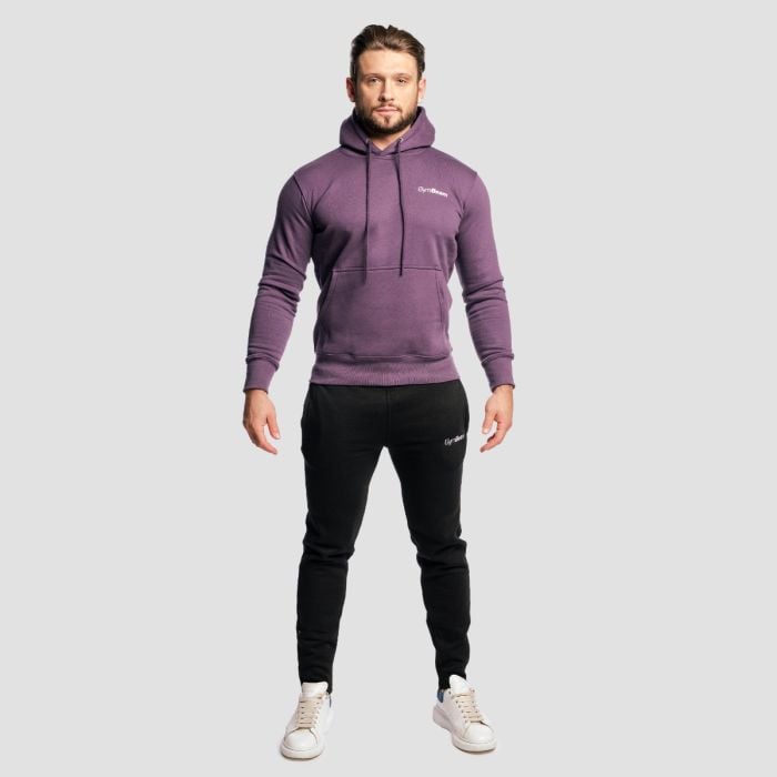 Men’s Athlete Hoodie Obsidian - GymBeam XL