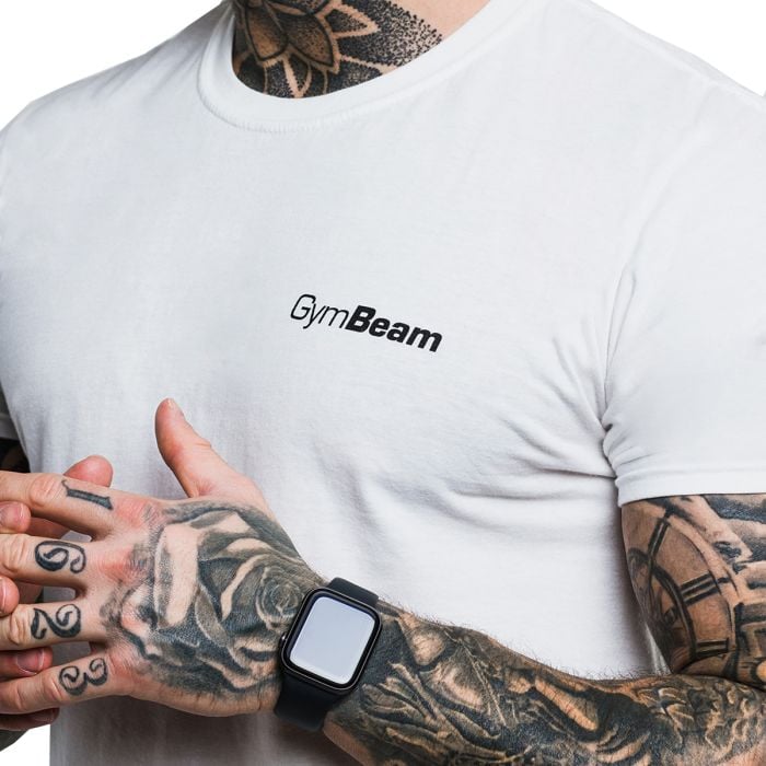 Basic T-Shirt für Männer in White - GymBeam M