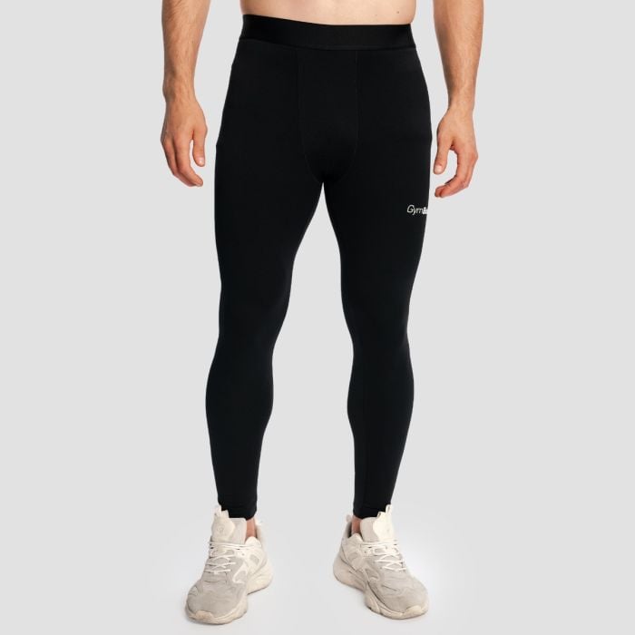 Men‘s Combat Leggings Black - GymBeam XL