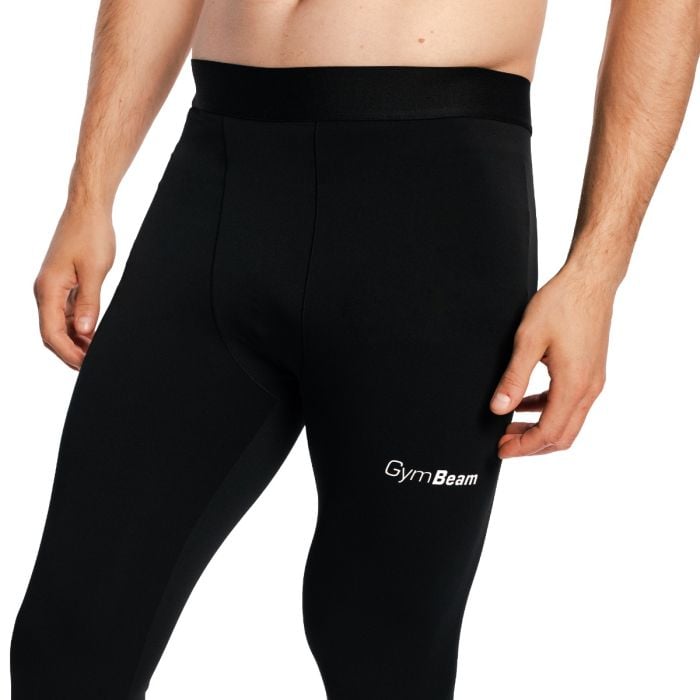 Men‘s Combat Leggings Black - GymBeam XL
