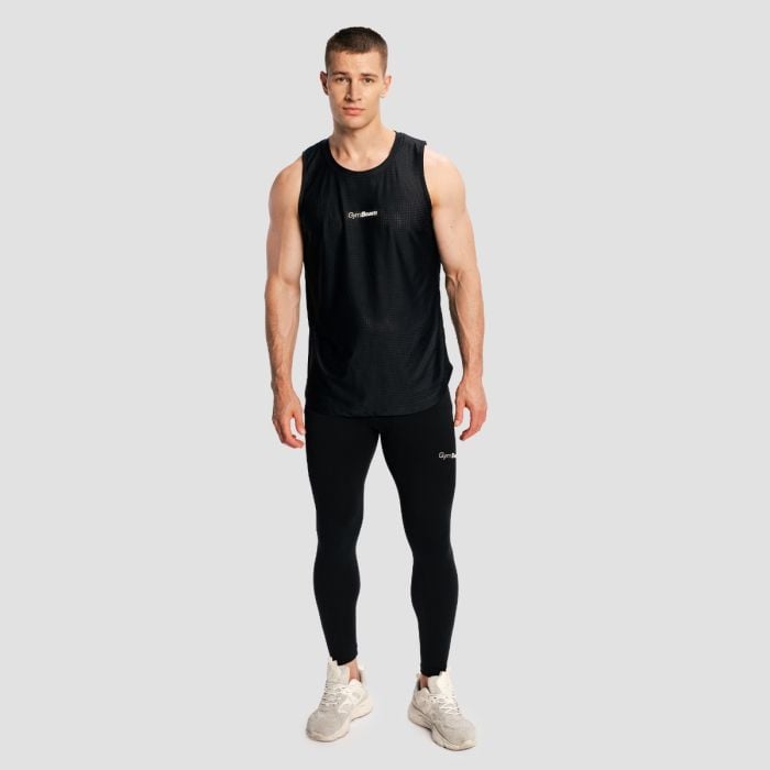 Men‘s Combat Leggings Black - GymBeam XL