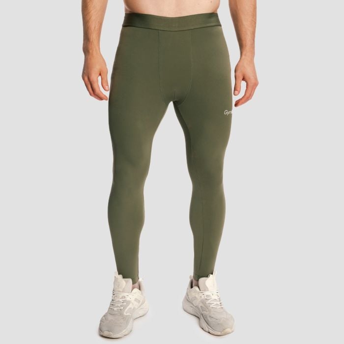 Men‘s Combat Leggings Olive Grey - GymBeam XXL