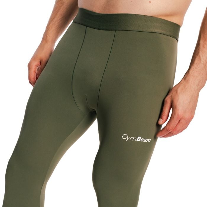 Men‘s Combat Leggings Olive Grey - GymBeam XXL
