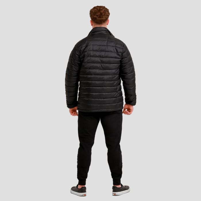 Steppjacke für Männer in Black/Orange - GymBeam M