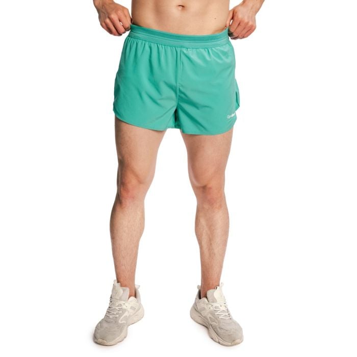 Men‘s Pulse X Running Shorts 2in1 Green - GymBeam XXL