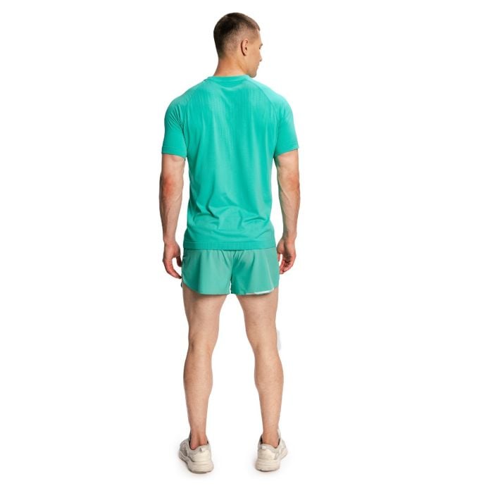 Men‘s Pulse X Running Shorts 2in1 Green - GymBeam XXL
