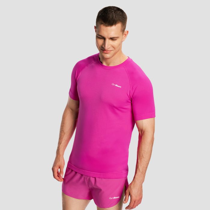 Pulse X Running T-shirt für Männer in Purple - GymBeam XXL