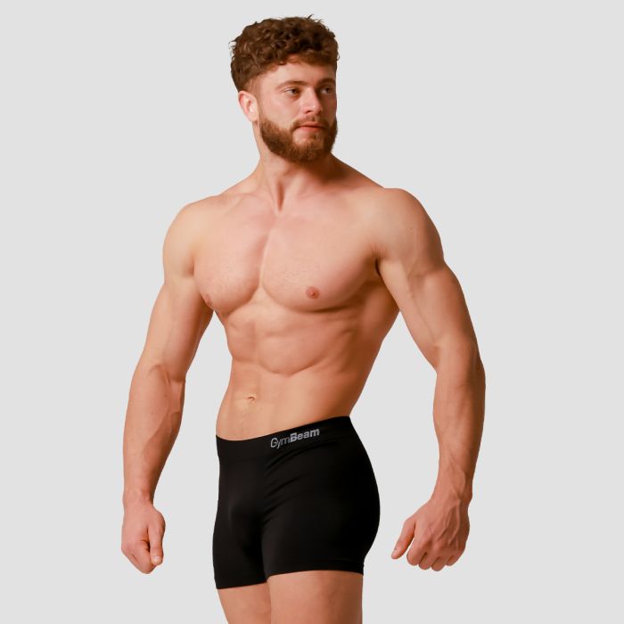 Seamless Boxershorts für Männer im 2er-Pack in Black - GymBeam L