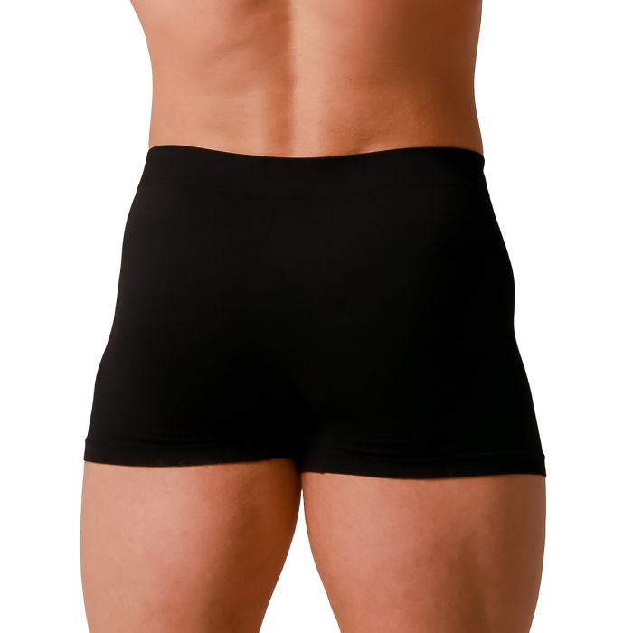 Seamless Boxershorts für Männer im 2er-Pack in Black - GymBeam L