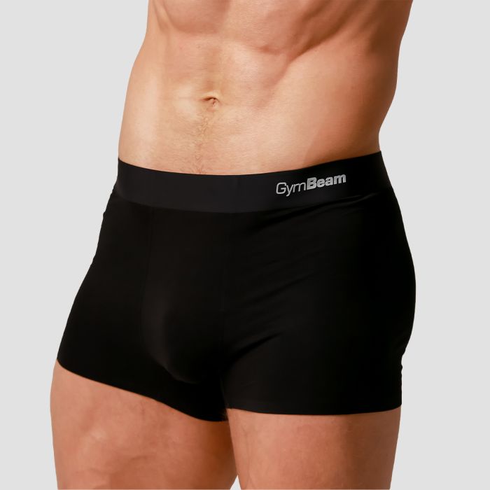 Soft Boxershorts für Männer im 2er-Pack in Black - GymBeam L