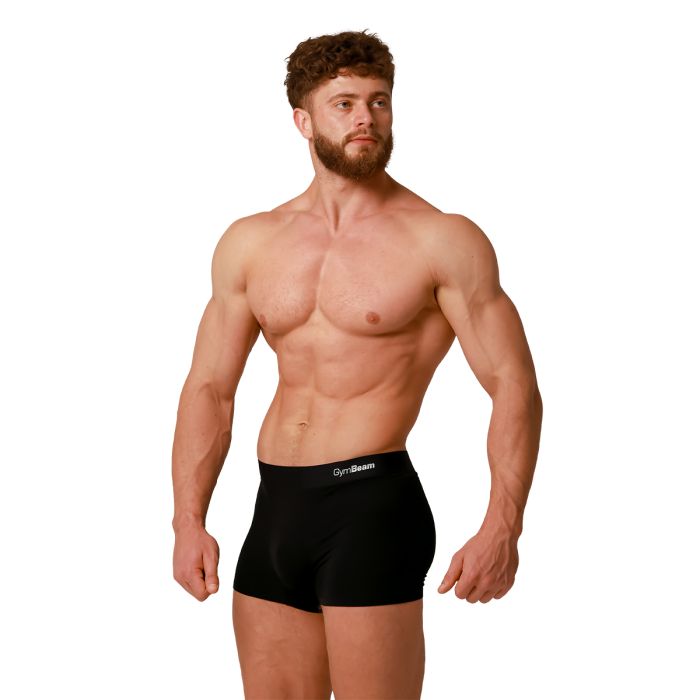 Soft Boxershorts für Männer im 2er-Pack in Black - GymBeam L
