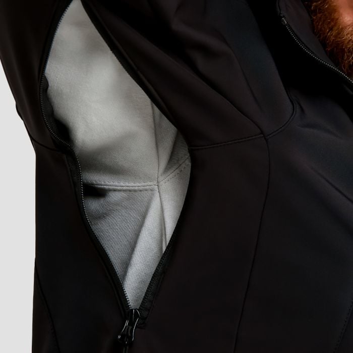 Softshell-Jacke für Männer in Black - GymBeam XL