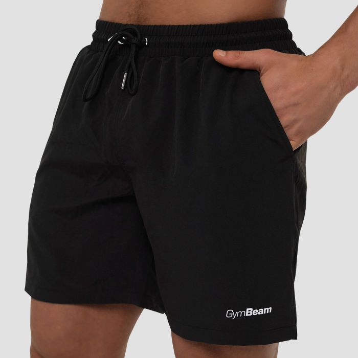 Badeshorts für Männer Black - GymBeam XXXL