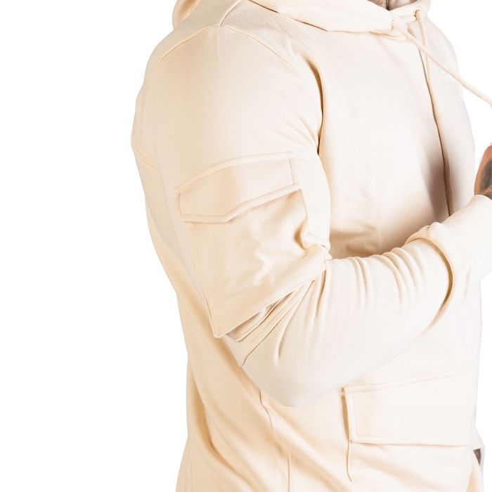 TRN Hoodie in Sand - GymBeam S