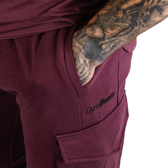 TRN Jogginghose in Eggplant - GymBeam M