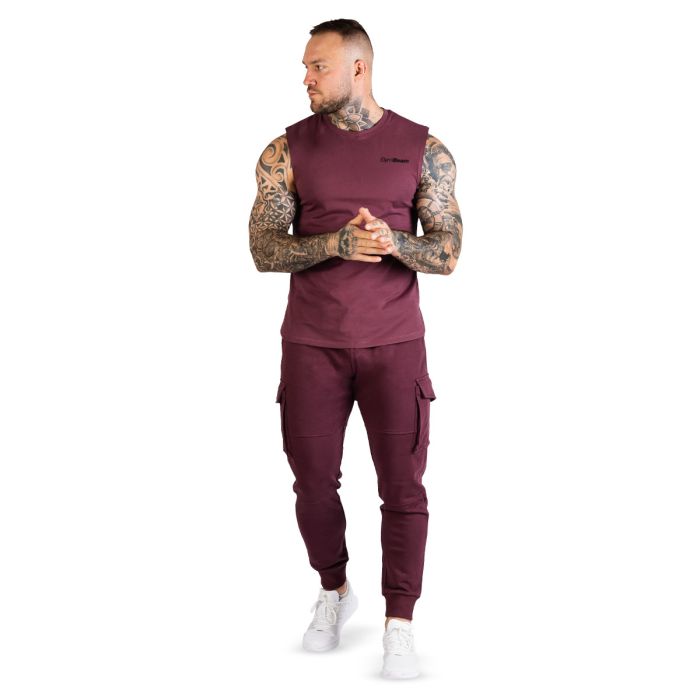 TRN Tank Top für Männer in Eggplant - GymBeam L