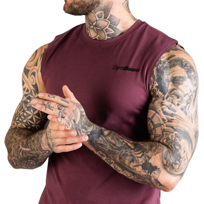 TRN Tank Top für Männer in Eggplant - GymBeam L